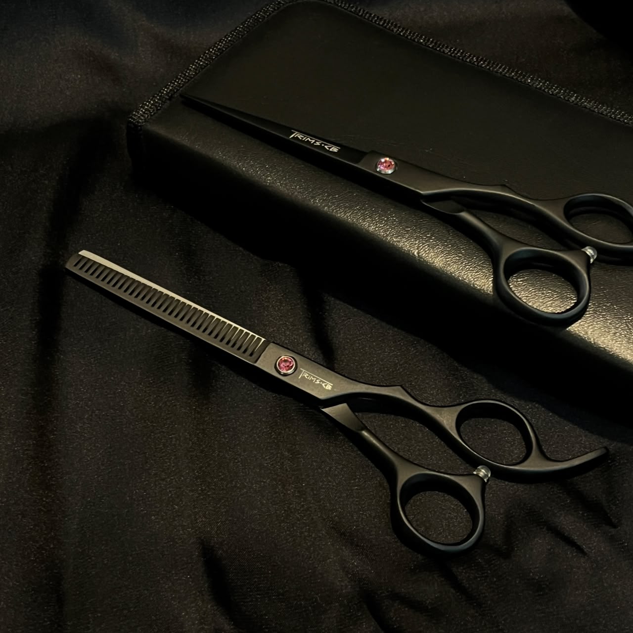 TRIMS•CB Onyx Professional Scissor Set